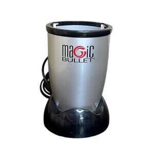 Magic Bullet MB1001B Blender Motor Base Only Silver Black Replacement